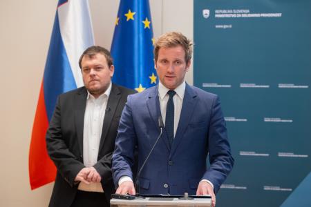 Izjave za medije po srečanju - izjava župana Gregorja Koširja